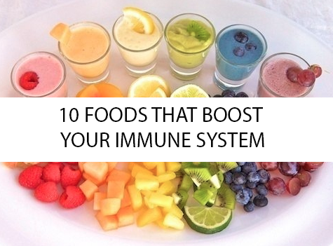 BOOST YOUR IMMUNE SYSTEM!